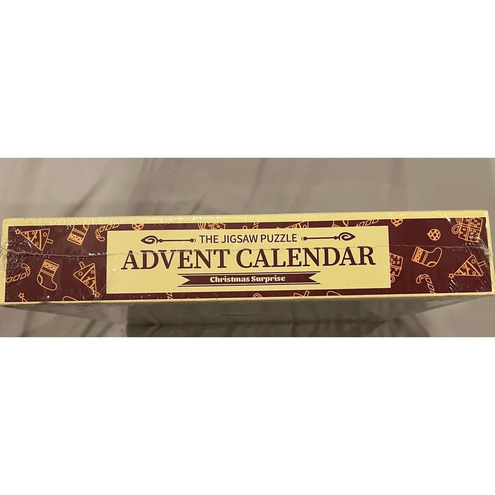 The Jigsaw Puzzle Advent Calendar 1008 Pieces‎  24 Day Countdown